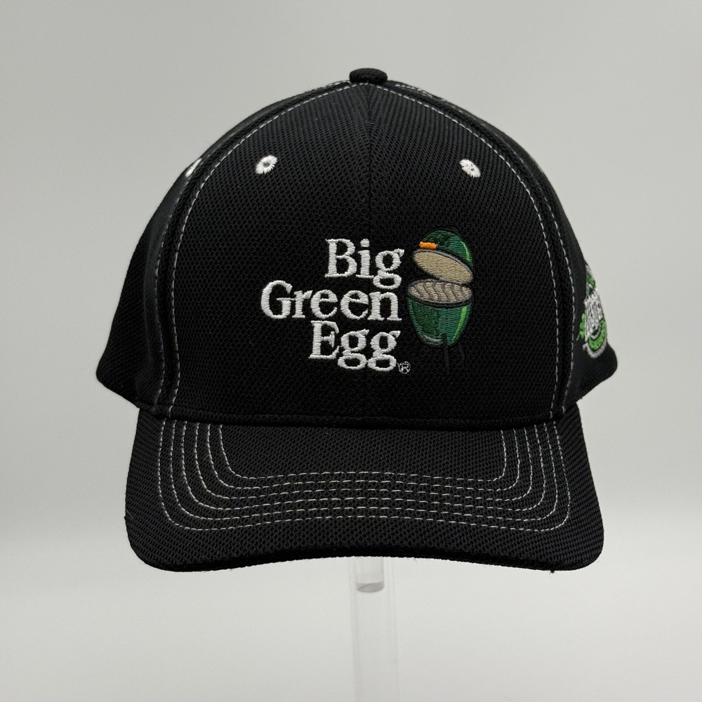 Big Green Egg Certified EGGspert Hat Mens Black Mesh Adjustable BBQ Grill Cap